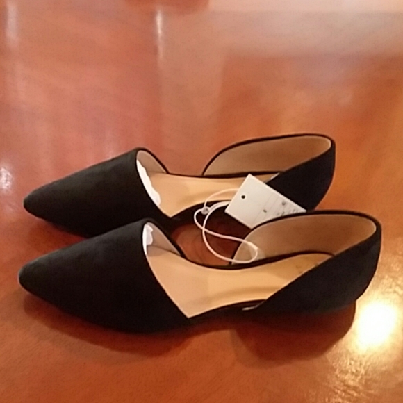 A new day black faux suede shoes - Picture 2 of 4